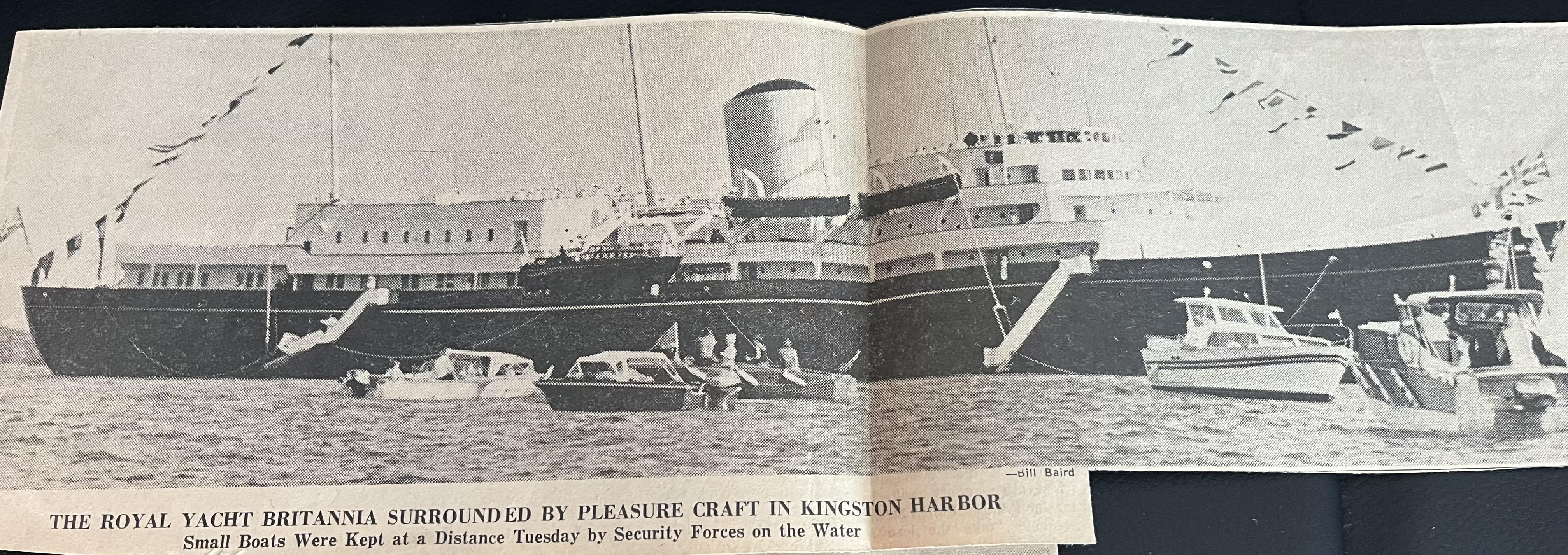 2. Brittania in Harbour