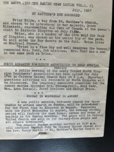 9. Parish News Letter