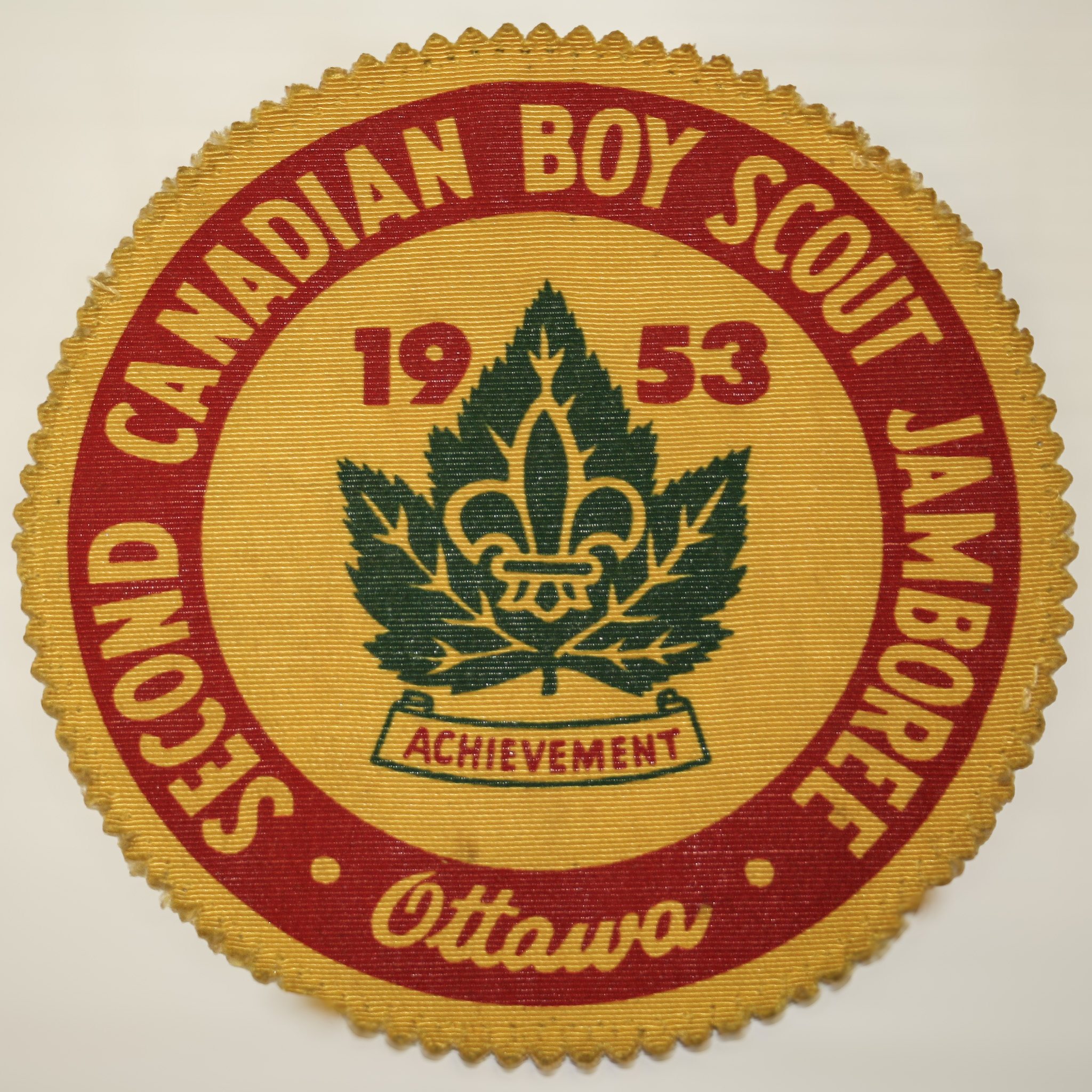 Second Canadian Jamboree Commemorative Badge, 1953