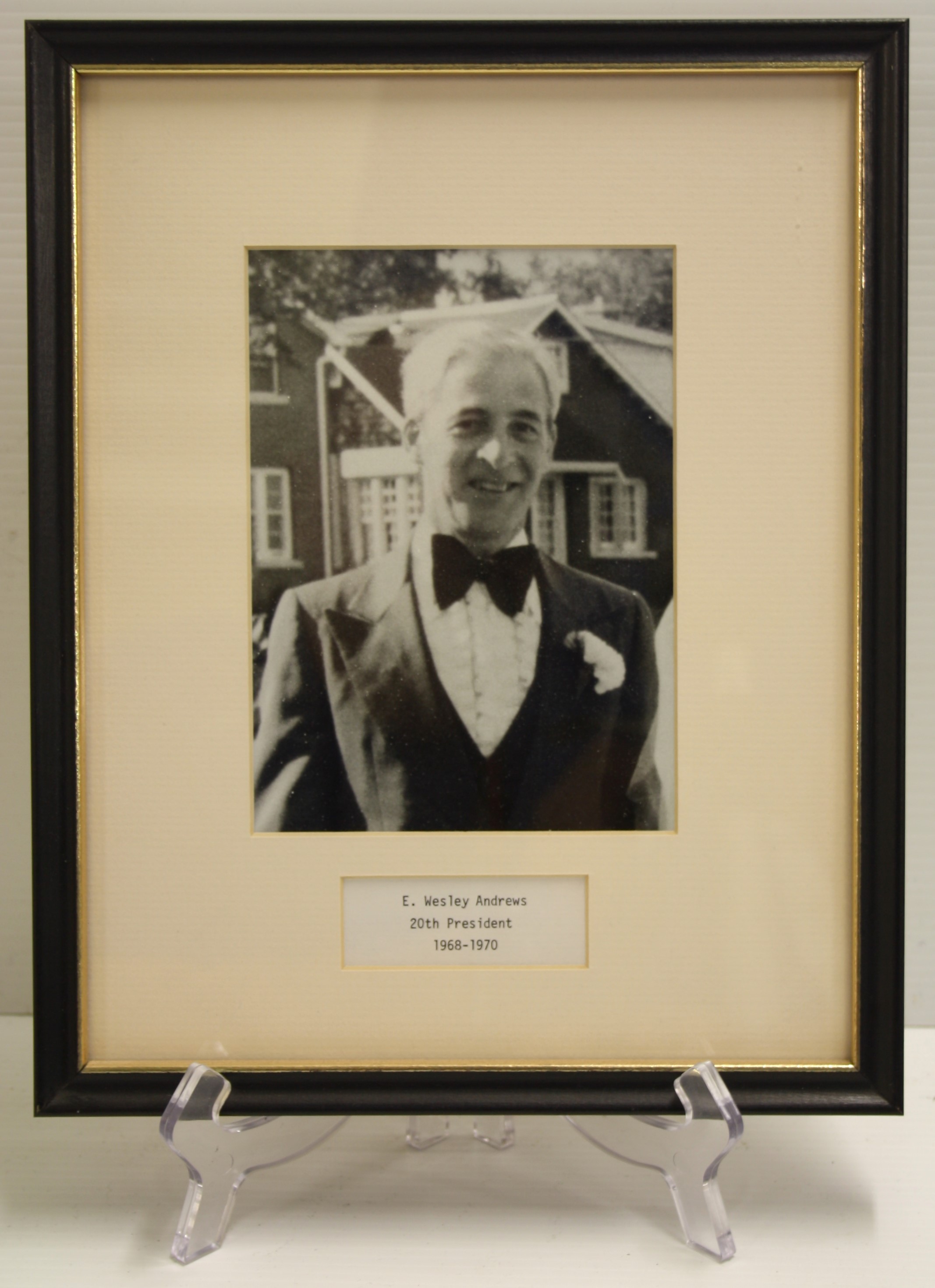 E. Wesley Andrews - 20th President