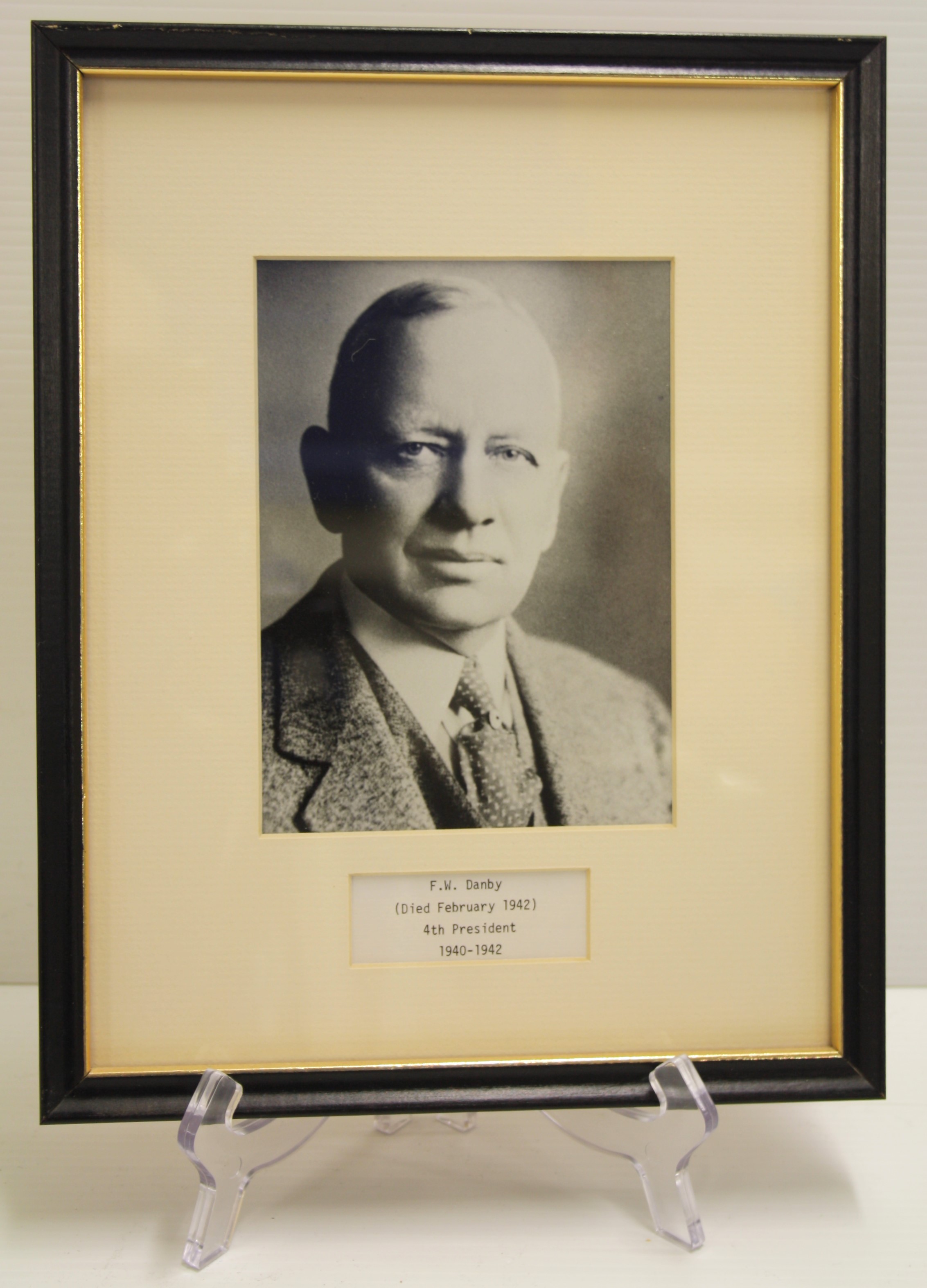 F.W Danby - 4th President